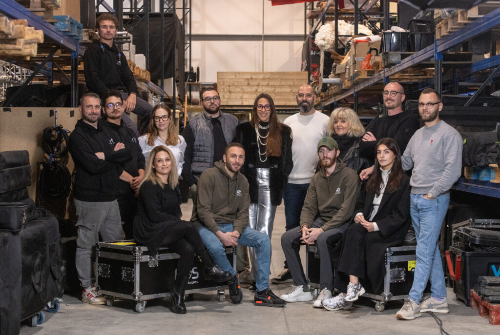 Photo d'équipe pour Marinka Production à Borgo