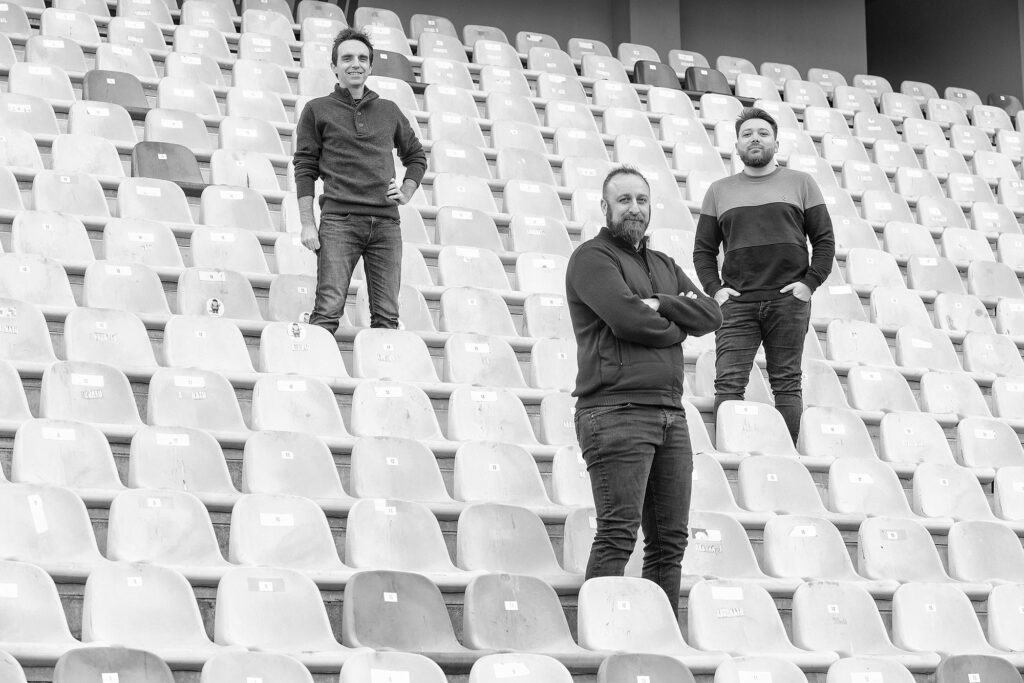Equipe de Pote et Match au stade Armand Cesari