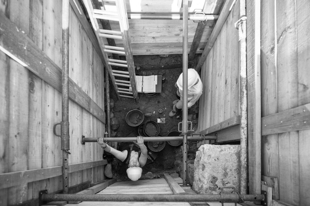 Fouilles archéologiques pour le musée d'Aleria